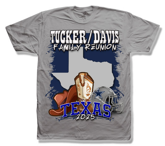 Tucker-Davis Family Reunion T-Shirts