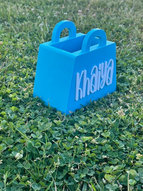 Custom 3D Printed Easter Caddy